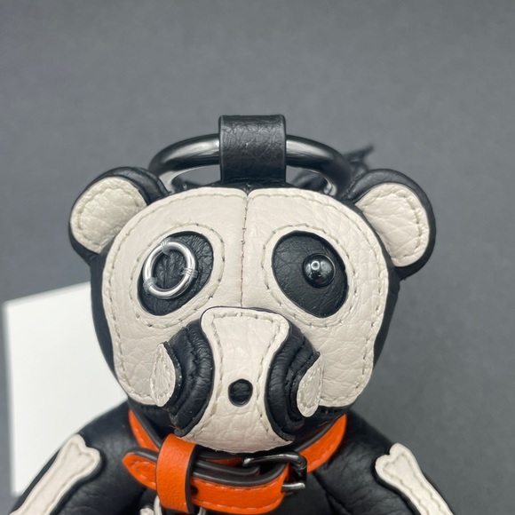Coach Halloween Skeleton Bear Bag Charm - Picture 4 of 7